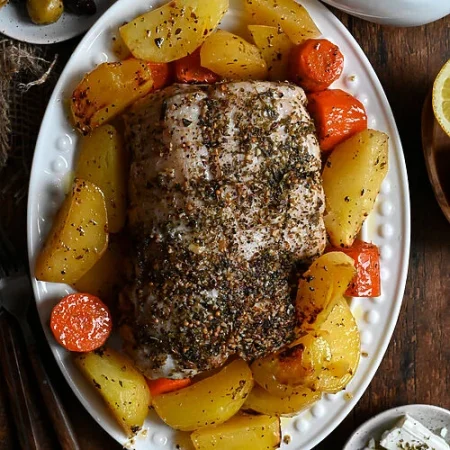 Porco Grelhado Com Batata